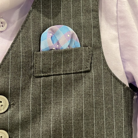 Nautica Boys 12 month 3 Piece Suit Set - Picture 5 of 8